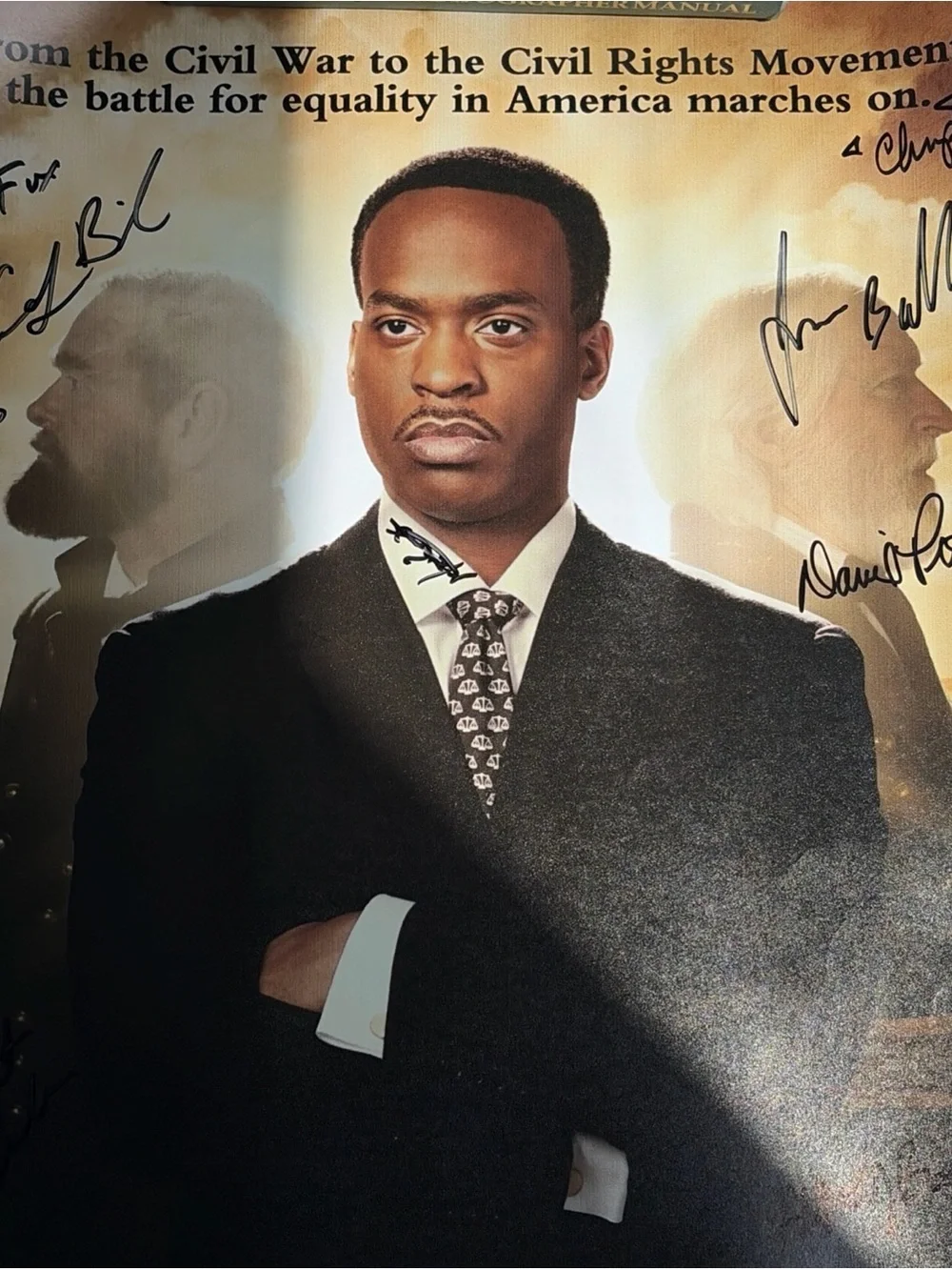 Appomattox Signed Theater Poster 2015 Christopher Hampton Cast Kennedy Center